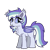 Size: 320x320 | Tagged: safe, artist:sp3ctrum-ii, oc, oc only, oc:wisty starshine, bat pony, animated, animated png, bat pony oc, chest fluff, commission, eeee, scree, simple background, solo, transparent background