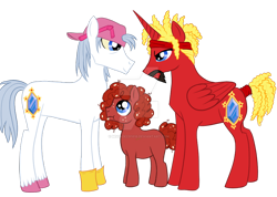 Size: 900x640 | Tagged: safe, artist:moondeer1616, alicorn, earth pony, pony, adult swim, aqua teen hunger force, blank flank, clothes, crossover, cutie mark, deviantart watermark, frylock, gloves, hat, headband, male, master shake, meatwad, obtrusive watermark, simple background, tail, transparent background, watermark