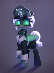 Size: 2229x3000 | Tagged: safe, artist:opal_radiance, oc, changeling, equestria at war mod, changeling oc, commission, solo