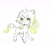 Size: 2048x1864 | Tagged: safe, artist:somniumur, kirin, pony, female, filly, foal, genshin impact, lineart, nahida (genshin impact), ponified, simple background, solo, white background