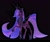 Size: 2048x1726 | Tagged: dead source, safe, artist:petaltwinkle, twilight sparkle, alicorn, bat pony, bat pony alicorn, pony, g4, bat wings, black background, colored wings, crown, ethereal mane, ethereal tail, eyelashes, female, folded wings, glowing, glowing body, glowing eyes, glowing mane, glowing tail, headpiece, hoof shoes, horn, jewelry, long horn, long legs, long mane, long tail, mare, multicolored mane, multicolored tail, narrowed eyes, nightmare twilight, nightmarified, peytral, pink eyes, princess shoes, profile, purple coat, raised hoof, regalia, simple background, slit pupils, solo, standing, starry eyes, straight mane, straight tail, tail, thin, thin legs, tiara, twilight sparkle (alicorn), unicorn horn, unusual pupils, wingding eyes, wings