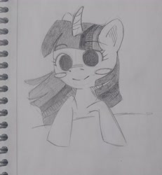 Size: 4529x4900 | Tagged: safe, twilight sparkle, alicorn, g4, cute, pencil drawing, sketch, solo, traditional art