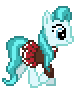 Size: 74x90 | Tagged: safe, artist:jaye, lighthoof, earth pony, pony, g4, animated, cheerleader, cheerleader outfit, clothes, desktop ponies, digital art, female, mare, pixel art, simple background, solo, sprite, transparent background, trotting