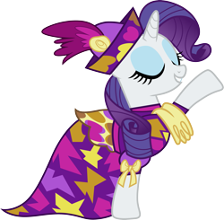 Size: 3061x3000 | Tagged: safe, artist:cloudy glow, rarity, dragon quest, g4, simple background, solo, transparent background, vector