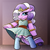 Size: 2000x2000 | Tagged: safe, artist:andaluce, diamond tiara, earth pony, pony, semi-anthro, g4, bipedal, clothes, dress, ear piercing, earring, female, filly, foal, gradient background, jewelry, necklace, piercing, posing for photo, socks, solo, tiara, underhoof