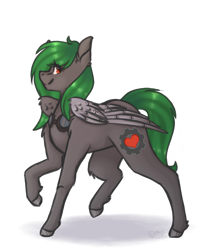 Size: 2000x2300 | Tagged: safe, artist:pixelberrry, oc, oc only, oc:toxic gears, pegasus, pony, female, goggles, mare, simple background, solo, transparent background