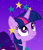 Size: 640x740 | Tagged: safe, screencap, twilight sparkle, pony, unicorn, g4, season 1, suited for success, cropped, ear piercing, earring, female, frown, headband, horn, jewelry, looking up, mare, night, piercing, solo, unicorn twilight