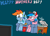 Size: 3018x2162 | Tagged: safe, artist:dragonboi471, artist:rainbowdashsmailbag, firefly, rainbow dash, pony, g1, chips, couch, doritos, female, food, mother and child, mother and daughter, mother's day, pizza, soda, television