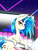 Size: 1702x2232 | Tagged: safe, artist:bumskuchen, dj pon-3, vinyl scratch, pony, unicorn, g4, horn, looking at you, red eyes, solo