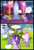 Size: 1516x2216 | Tagged: safe, artist:bbbhuey, dusk drift, moon dust, offbeat, starlight glimmer, sunny song, twilight sparkle, earth pony, pegasus, pony, g4, blank flank, equalist, equalized, equalized mane, human to pony, implied equestria girls, implied transformation, magic mirror, mirror portal, portal, s5 starlight