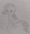 Size: 6000x6934 | Tagged: safe, artist:zamiración, derpibooru exclusive, rarity, pony, unicorn, g4, horn, lined paper, pencil drawing, sketch, solo, traditional art