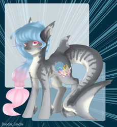 Size: 558x606 | Tagged: safe, artist:majesticwhalequeen, oc, oc only, original species, shark, shark pony, female, solo
