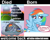 Size: 862x694 | Tagged: safe, edit, rainbow dash, pegasus, pony, died born welcome back, duo, meme