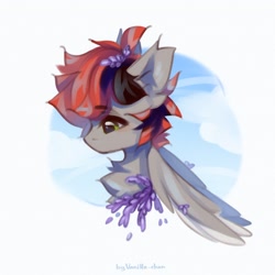 Size: 2048x2048 | Tagged: safe, artist:vanilla-chan, oc, oc only, pony, chest fluff, ear fluff, solo
