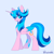 Size: 3000x3000 | Tagged: safe, artist:neonishe, oc, oc only, oc:neon star, alicorn, pony, alicorn oc, cute, horn, solo, wings