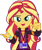 Size: 2141x2520 | Tagged: safe, artist:mrtoonlover83, edit, edited screencap, screencap, sunset shimmer, human, equestria girls, g4, 2d, background removed, backstage pass, clothes, eyebrows, female, geode of empathy, jacket, leather, leather jacket, looking at you, magical geodes, open mouth, open smile, pants, raised eyebrow, simple background, smiling, solo, transparent background