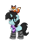 Size: 62x80 | Tagged: safe, oc, oc only, oc:peterpony, pony, unicorn, pony town, clothes, horn, male, simple background, socks, solo, striped socks, transparent background