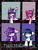 Size: 1536x2048 | Tagged: safe, artist:milochanz!, pinkie pie, rarity, starlight glimmer, earth pony, unicorn, g4, 2024, female, floppy ears, horn, idk, infection au, mare, panel, twilification syndrome, twilyfied twi bro 😭