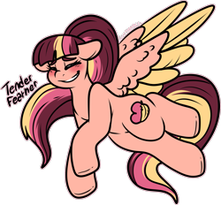 Size: 1779x1653 | Tagged: safe, artist:sexygoatgod, oc, oc only, oc:tender feather, pegasus, pony, adoptable, female, simple background, solo, transparent background