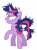 Size: 3740x5000 | Tagged: safe, artist:kaermter, twilight sparkle, pony, unicorn, g4, lesson zero, my little pony: friendship is magic, female, frazzled hair, horn, mare, simple background, solo, transparent background, twilight snapple, unicorn twilight, vector