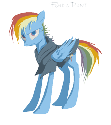 Size: 554x621 | Tagged: safe, artist:kaermter, rainbow dash, pegasus, pony, clothes, female, hoodie, mare, simple background, solo, transparent background