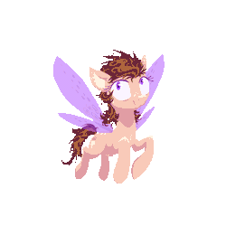 Size: 1200x1200 | Tagged: safe, artist:kaermter, oc, oc only, pony, animated, butterfly wings, female, flying, gif, mare, simple background, transparent background, wings