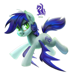 Size: 2250x2243 | Tagged: safe, artist:kaermter, oc, oc only, oc:dove, bat pony, pony, ear tufts, fangs, female, mare, simple background, solo, transparent background