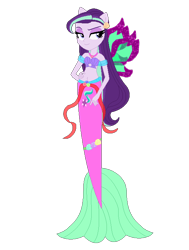 Size: 534x707 | Tagged: safe, artist:selenaede, artist:thefandomizer316, artist:user15432, starlight glimmer, fairy, mermaid, equestria girls, g4, alternate hairstyle, base used, bra, clothes, crossover, cutie mark on human, fairy wings, fairyized, fins, fish tail, flower, flower in hair, hand on hip, jewelry, mermaid fairy, mermaid tail, mermaidix, mermaidized, mermay, necklace, ponied up, purple wings, seashell, seashell bra, simple background, smiling, species swap, tail, transparent background, wings, winx, winx club, winxified