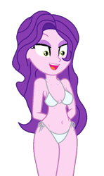 Size: 515x871 | Tagged: safe, artist:robertsonskywa1, pipp petals, equestria girls, g4, g5, adorasexy, bikini, bra, clothes, cute, equestria girls-ified, female, g5 to equestria girls, g5 to g4, generation leap, open mouth, panties, photo, sexy, simple background, solo, solo female, string bikini, stupid sexy pipp petals, swimsuit, transparent background, underwear, white bikini