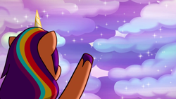 Size: 1280x720 | Tagged: safe, screencap, sunny starscout, alicorn, g5, my little pony: tell your tale, where the rainbows are made, spoiler:g5, spoiler:my little pony: tell your tale, spoiler:tyts02e12, race swap, sunnycorn