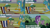 Size: 2000x1125 | Tagged: safe, edit, edited screencap, editor:quoterific, screencap, cranky doodle donkey, gallus, spike, starlight glimmer, donkey, dragon, griffon, pony, unicorn, a matter of principals, g4, angry, female, horn, male, winged spike, wings