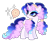 Size: 1920x1586 | Tagged: safe, artist:afterglory, oc, oc only, pony, unicorn, adoptable, female, horn, mare, parent:pinkie pie, parent:shooting star, parents:shootingpie, simple background, solo, transparent background