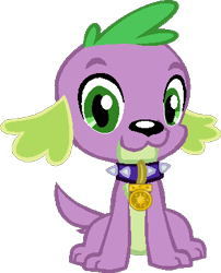 Size: 313x388 | Tagged: safe, edit, edited screencap, editor:pascalmulokozi2, screencap, spike, dog, equestria girls, g4, collar, dog collar, jewelry, medal, medallion, necklace, simple background, solo, spike the dog, transparent background