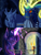 Size: 1380x1810 | Tagged: safe, artist:verskon, grogar (g1), twilight sparkle, alicorn, goat, pony, g1, g4, dialogue, duo focus, female, g1 to g4, generation leap, glowing, glowing horn, hearts of iron 4, horn, male, mare, text, twilight sparkle (alicorn)