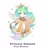Size: 1232x1399 | Tagged: safe, artist:koyii-kong, princess celestia, alicorn, anthro, clothes, dress, female, frock coat, looking at you, mare, name, smiling, smiling at you, solo, sparkles, staff, watermark