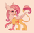Size: 1890x1820 | Tagged: safe, artist:tanatos, fluttershy, griffon, collaboration:bestiary of fluttershy, g4, collaboration, female, griffonized, solo, species swap