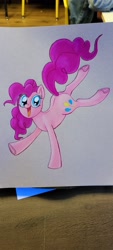 Size: 1816x4032 | Tagged: safe, pinkie pie, female, mare, prismacolors