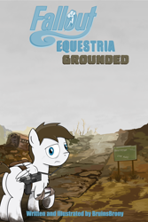 Size: 4200x6300 | Tagged: safe, artist:bruinsbrony216, oc, oc only, pegasus, pony, fallout equestria, solo