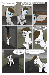 Size: 2024x3074 | Tagged: safe, artist:bruinsbrony216, oc, oc only, pegasus, pony, comic:fallout equestria: grounded, fallout equestria, comic, male, solo, stallion