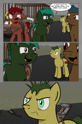 Size: 2024x3074 | Tagged: safe, artist:bruinsbrony216, oc, oc only, earth pony, pegasus, pony, comic:fallout equestria: grounded, fallout equestria, comic