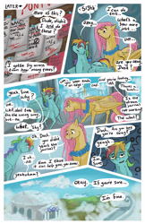 Size: 2028x3128 | Tagged: safe, artist:seventozen, fluttershy, rainbow dash, pony, comic:the problem of parthus