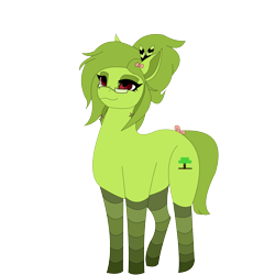 Size: 3000x3000 | Tagged: safe, oc, oc only, oc:skand soots, earth pony, pony, clothes, glasses, simple background, socks, solo, striped socks, transparent background