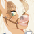 Size: 500x500 | Tagged: safe, artist:lonecrystalcat, oc, pony, g4, art trade, bridle, bust, commission, commission open, eye clipping through hair, eyebrows, eyebrows visible through hair, open mouth, open smile, portrait, smiling, tack, trade