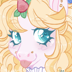 Size: 500x500 | Tagged: safe, artist:lonecrystalcat, oc, pony, unicorn, g4, art trade, commission, commissions open, female, horn, trade