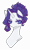 Size: 3604x6000 | Tagged: safe, artist:xiaosu70839, rarity, pony, unicorn, bust, female, horn, mare, portrait, simple background, solo, transparent background