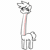 Size: 800x800 | Tagged: safe, artist:arche, oc, oc only, oc:arche medley, earth pony, pony, animated, earth pony oc, gif, impossibly long neck, lying down, ponyloaf, prone, silly, silly pony, simple background, solo, white background