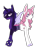 Size: 1875x2480 | Tagged: safe, artist:sugar lollipop, oc, oc only, changeling, earth pony, adoptable, changeling oc, conjoined, conjoined twins, earth pony oc, multiple heads, paypal, pushmi-pullyu, selling, two heads, ufo