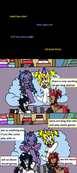 Size: 1046x2360 | Tagged: safe, artist:ask-luciavampire, oc, earth pony, pegasus, pony, undead, unicorn, vampire, vampony, ask, boredgamesblog, horn, tumblr