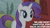 Size: 2000x1125 | Tagged: safe, edit, edited screencap, editor:quoterific, screencap, rarity, pony, unicorn, g4, look before you sleep, season 1, cloud, cloudy, golden oaks library, horn, overcast, rain, smiling, solo, storm