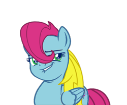 Size: 3072x2560 | Tagged: safe, artist:collegeman1998, thistle whistle, pegasus, g3, g4, g3 to g4, generation leap, simple background, transparent background